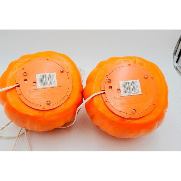 Jack-O-Lantern Light Up Foam Blow Mold Halloween Pumpkins Paper Magic Group 1998 - Picture 7 of 12